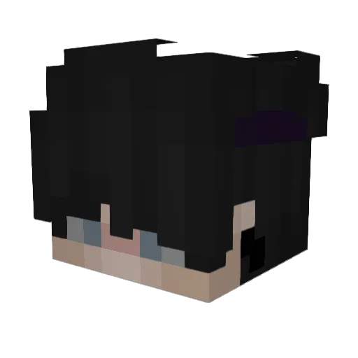 CzareKK_ Minecraft avatar head, 3D render