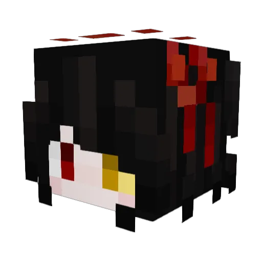 Czc123456 Minecraft avatar head, 3D render