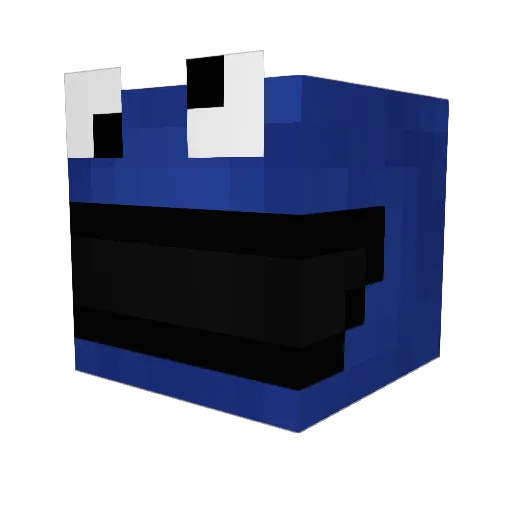CzehaH Minecraft avatar head, 3D render