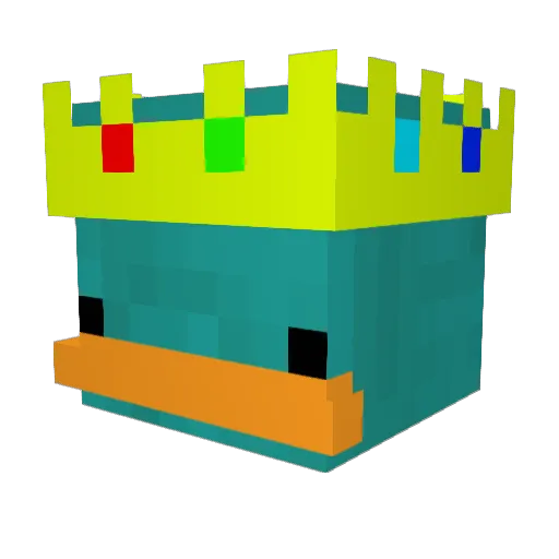 Czokodzambo Minecraft avatar head, 3D render