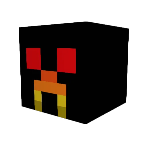 D00minik Minecraft avatar head, 3D render