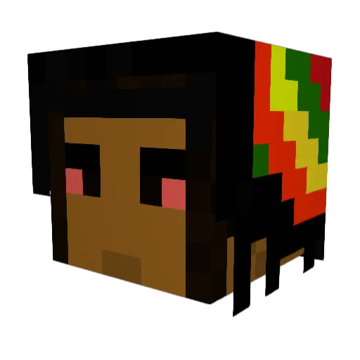 D0CT0R Minecraft avatar head, 3D render