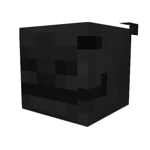 D0OM_C4ML_N9A Minecraft avatar head, 3D render