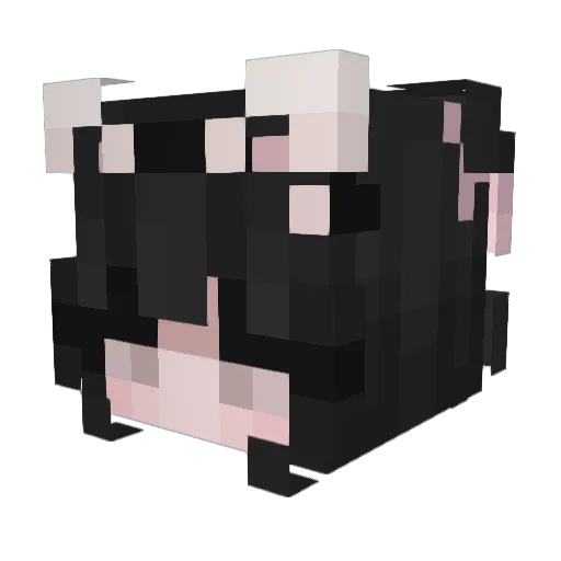 D0R0N Minecraft avatar head, 3D render