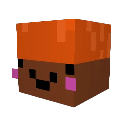 D0cterperky8121 Minecraft avatar head, 3D render