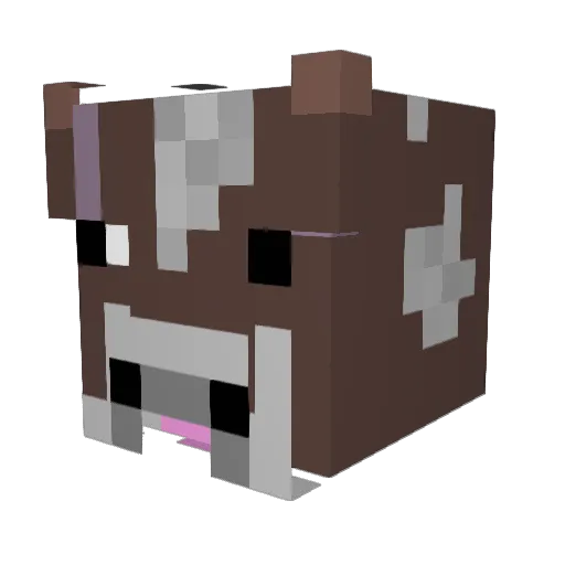 D0nnerkeil Minecraft avatar head, 3D render