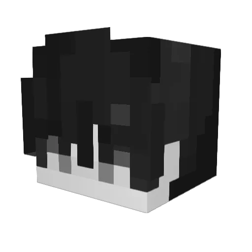 D1Laym Minecraft avatar head, 3D render