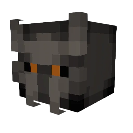 D1RTL0VER Minecraft avatar head, 3D render