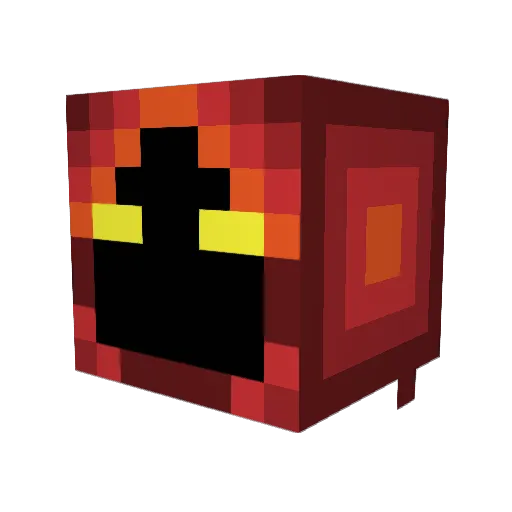 D1ab101 Minecraft avatar head, 3D render