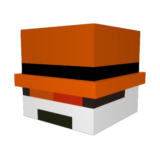 D1gitalPanda Minecraft avatar head, 3D render