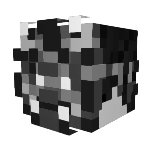 D1mzz Minecraft avatar head, 3D render