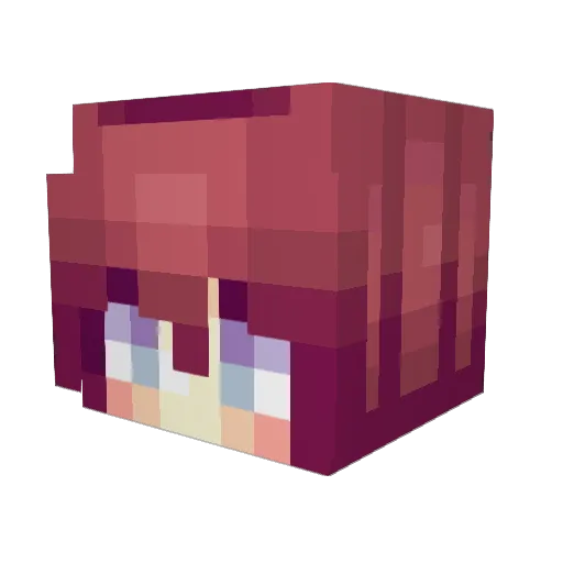 D1sneyDwarf Minecraft avatar head, 3D render
