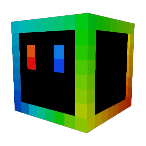 D1sturb3d Minecraft avatar head, 3D render
