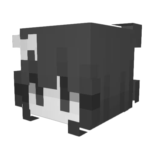 D1uLaSing Minecraft avatar head, 3D render