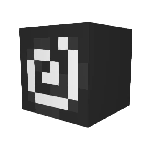 D1vion Minecraft avatar head, 3D render