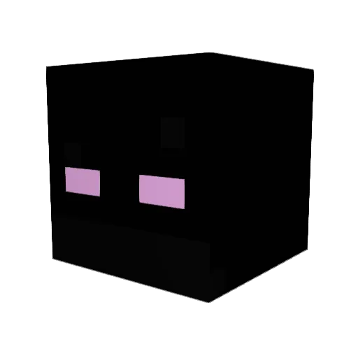 D2_Jack Minecraft avatar head, 3D render