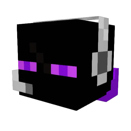 D3DPiXL Minecraft avatar head, 3D render
