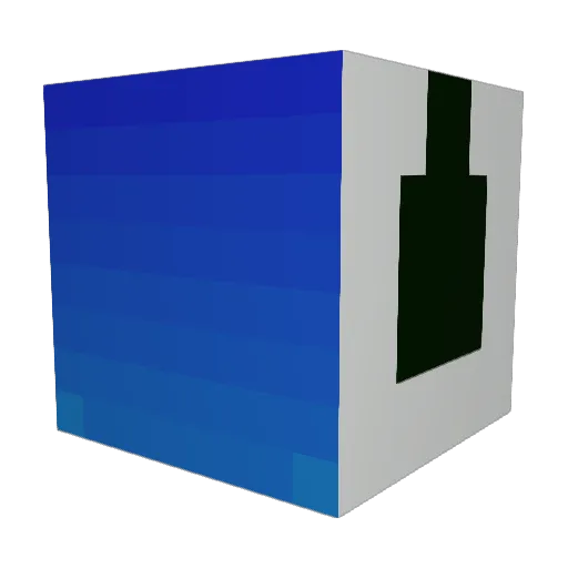 D3ST1NY09 Minecraft avatar head, 3D render