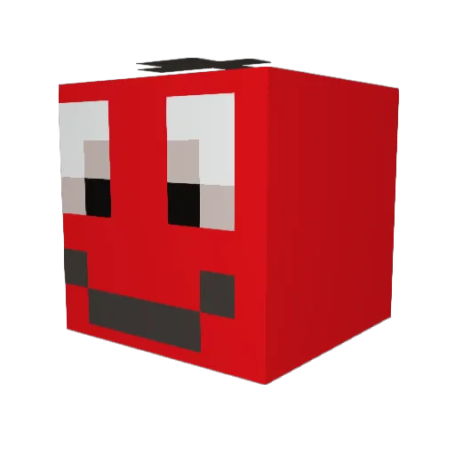 D3athB3ar04 Minecraft avatar head, 3D render