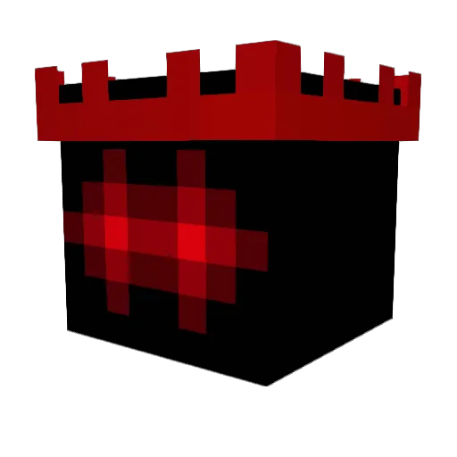 D3monDan Minecraft avatar head, 3D render