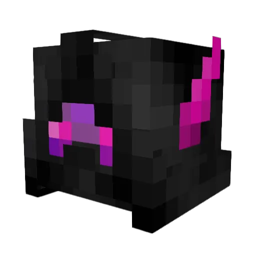 D3n_kenny Minecraft avatar head, 3D render