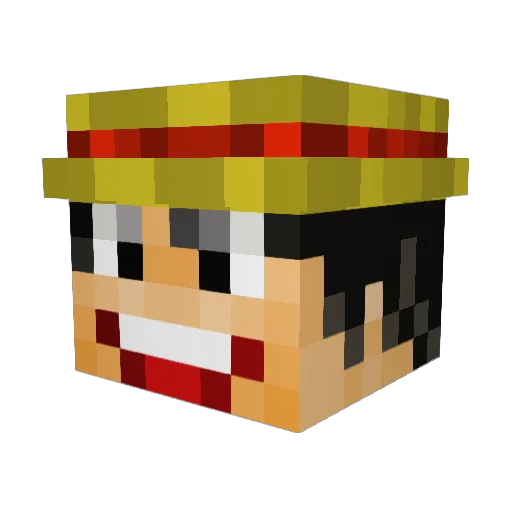 D3nn1s2309 Minecraft avatar head, 3D render