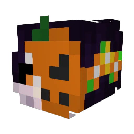 D3vil_Dragon123_ Minecraft avatar head, 3D render
