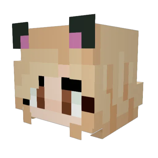 D3vilsCr33d Minecraft avatar head, 3D render