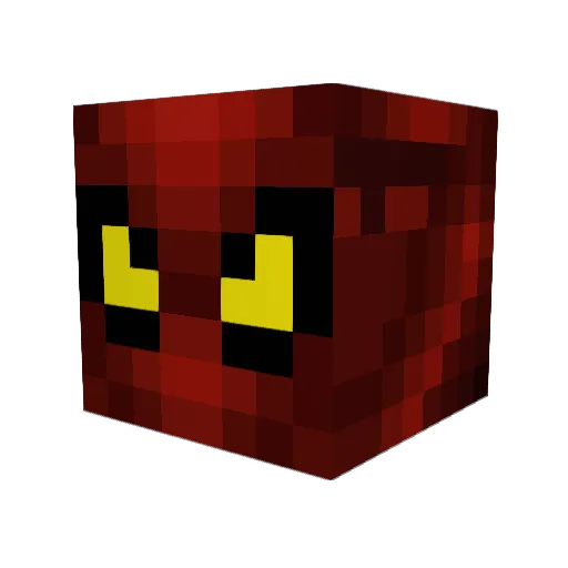 D3vin5 Minecraft avatar head, 3D render