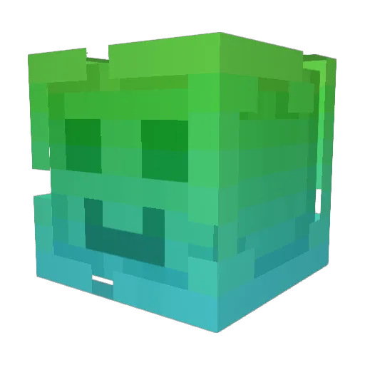 D3zues1500 Minecraft avatar head, 3D render