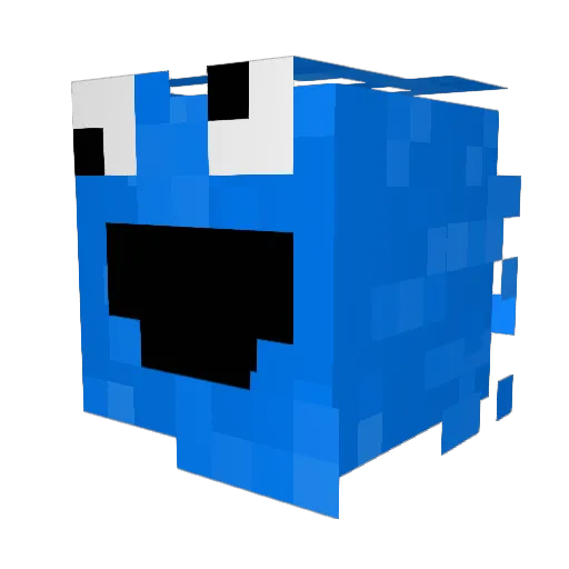 D4RKPr0 Minecraft avatar head, 3D render