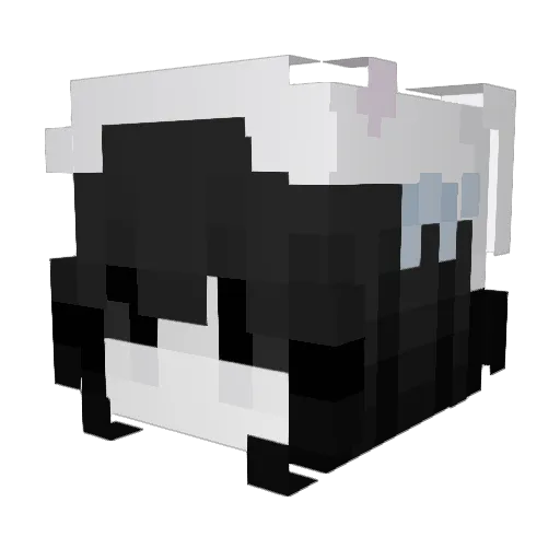 D4RKR0SEE Minecraft avatar head, 3D render