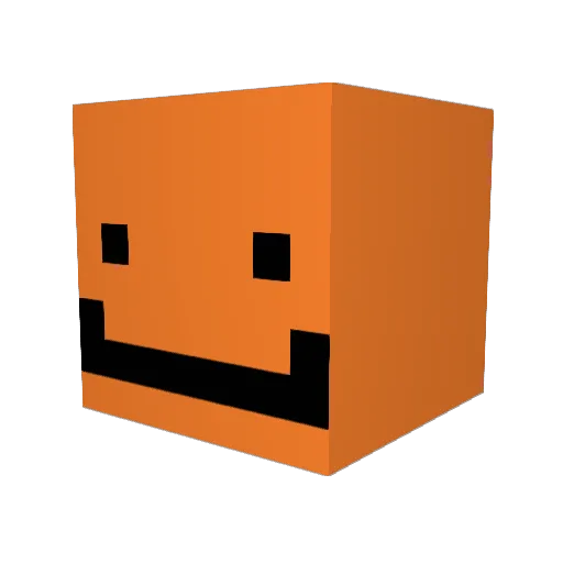D4SHY_ Minecraft avatar head, 3D render