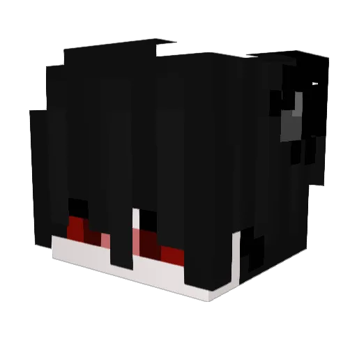 D4my_ Minecraft avatar head, 3D render