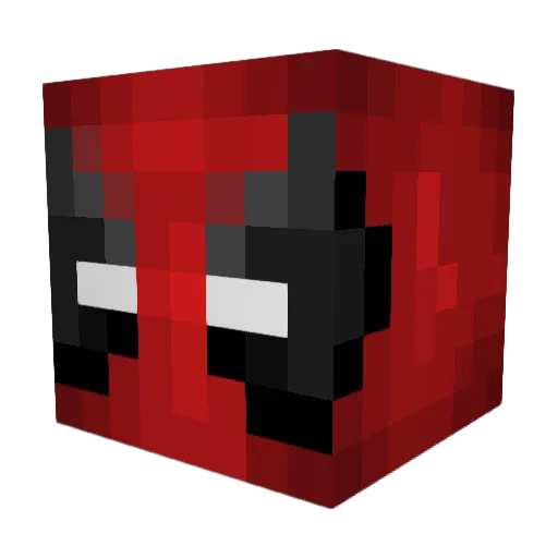 D4niel_64 Minecraft avatar head, 3D render