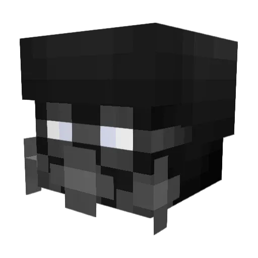 D4nny23_ Minecraft avatar head, 3D render