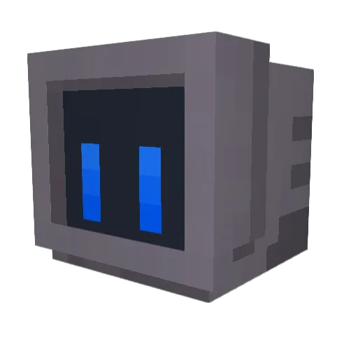 D4nyx_ Minecraft avatar head, 3D render