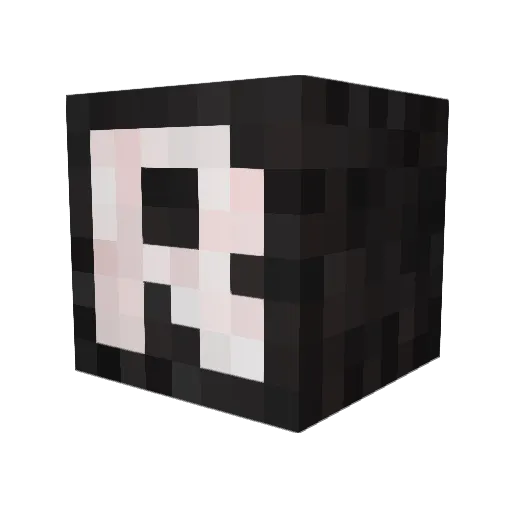 DA1NA5N Minecraft avatar head, 3D render