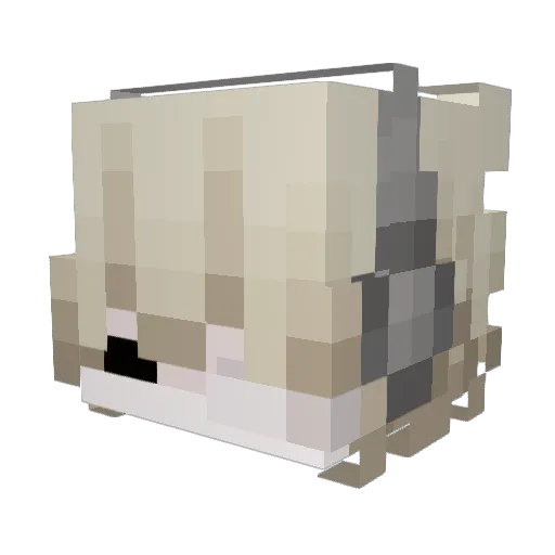 DABOSS7721 Minecraft avatar head, 3D render