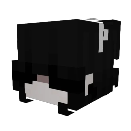 DADDYBOYSS Minecraft avatar head, 3D render