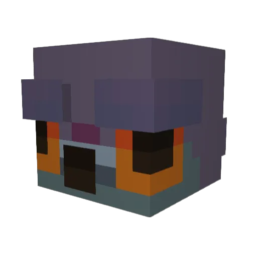 DADMAN420 Minecraft avatar head, 3D render