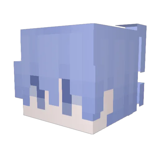 DAEGUGISA_ Minecraft avatar head, 3D render