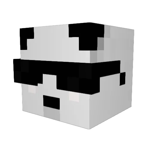 DAIKI2014 Minecraft avatar head, 3D render
