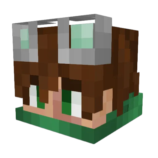 Minecraft-Avatar von DANCSIAHOS: Kopf als 3D-Render