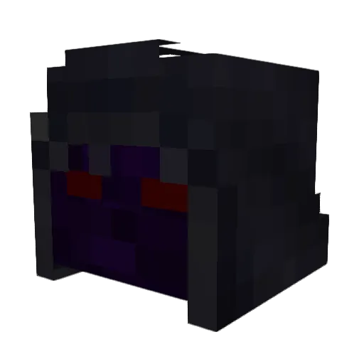 DANGERdevid Minecraft avatar head, 3D render