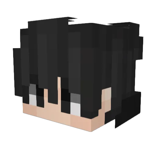 DANIELOCHOA Minecraft avatar head, 3D render
