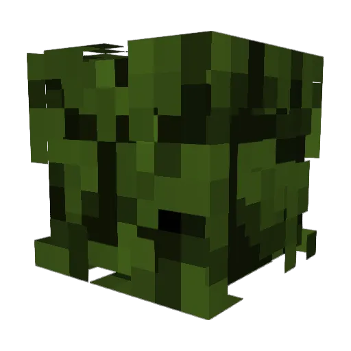 DAR4014 Minecraft avatar head, 3D render