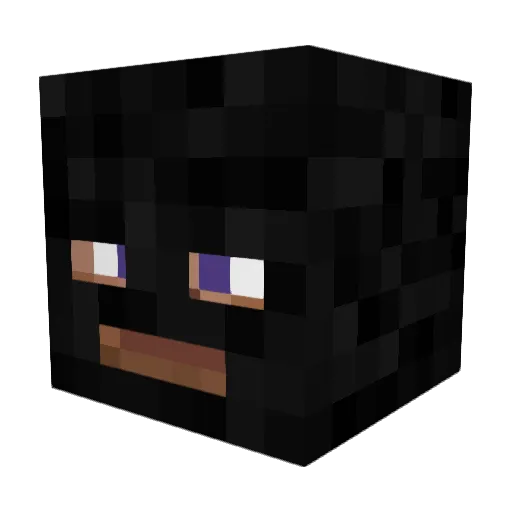 DARIODMLNL Minecraft avatar head, 3D render