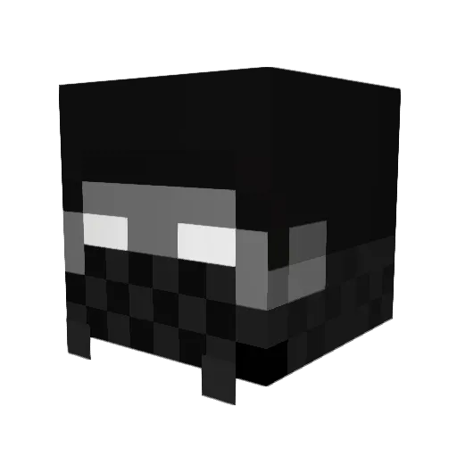 DARKNESS5277 Minecraft avatar head, 3D render