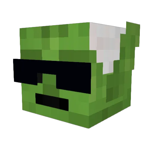 DARKSITHYODA Minecraft avatar head, 3D render